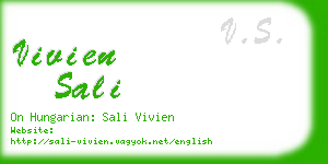 vivien sali business card